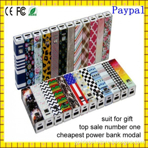 Hot Cheapest Lipstick Metal Laptop Mobile Power Bank (gc-p22)